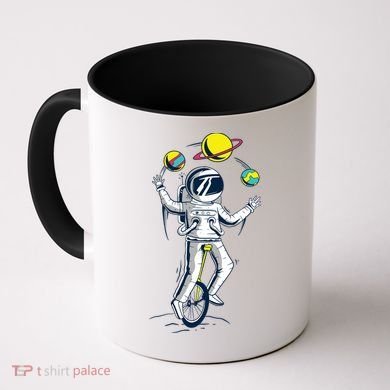 Astronaut Space Juggler Coffee Mug