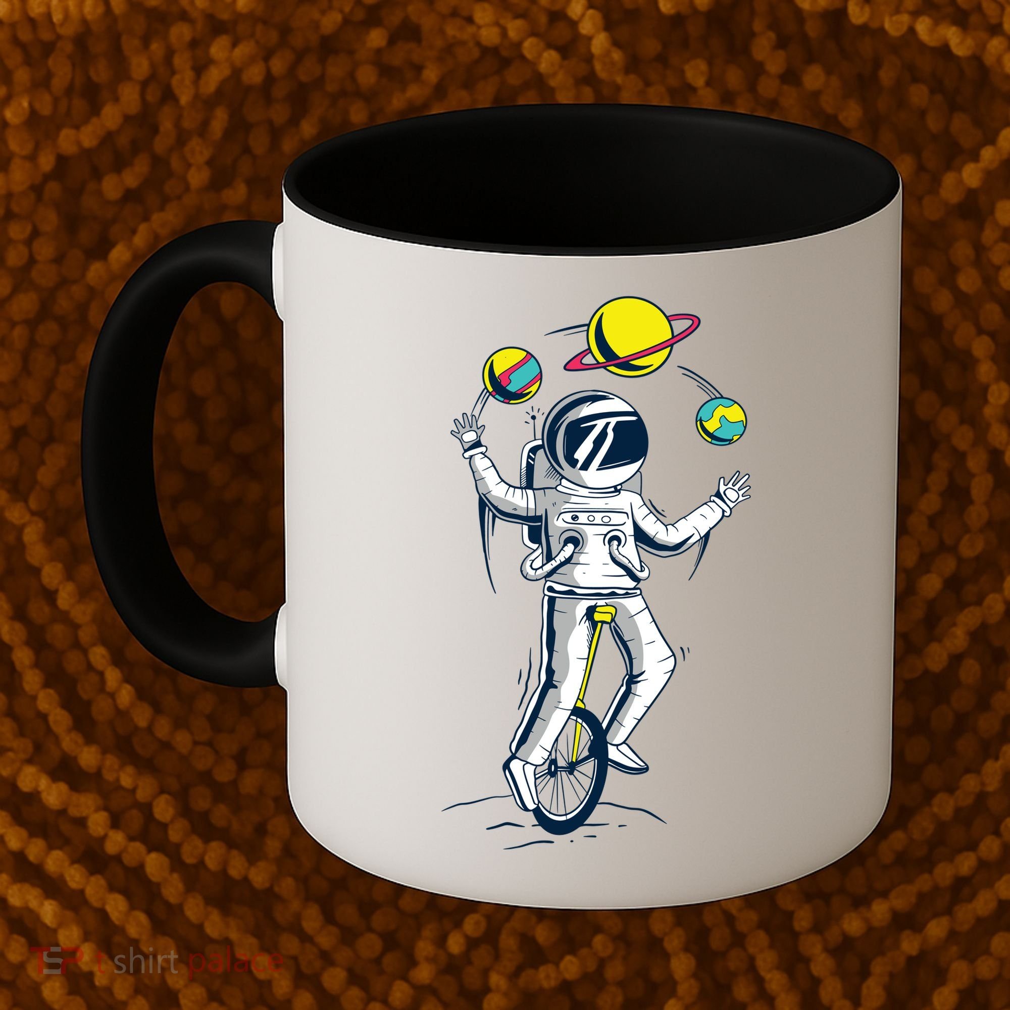 Astronaut Space Juggler Coffee Mug