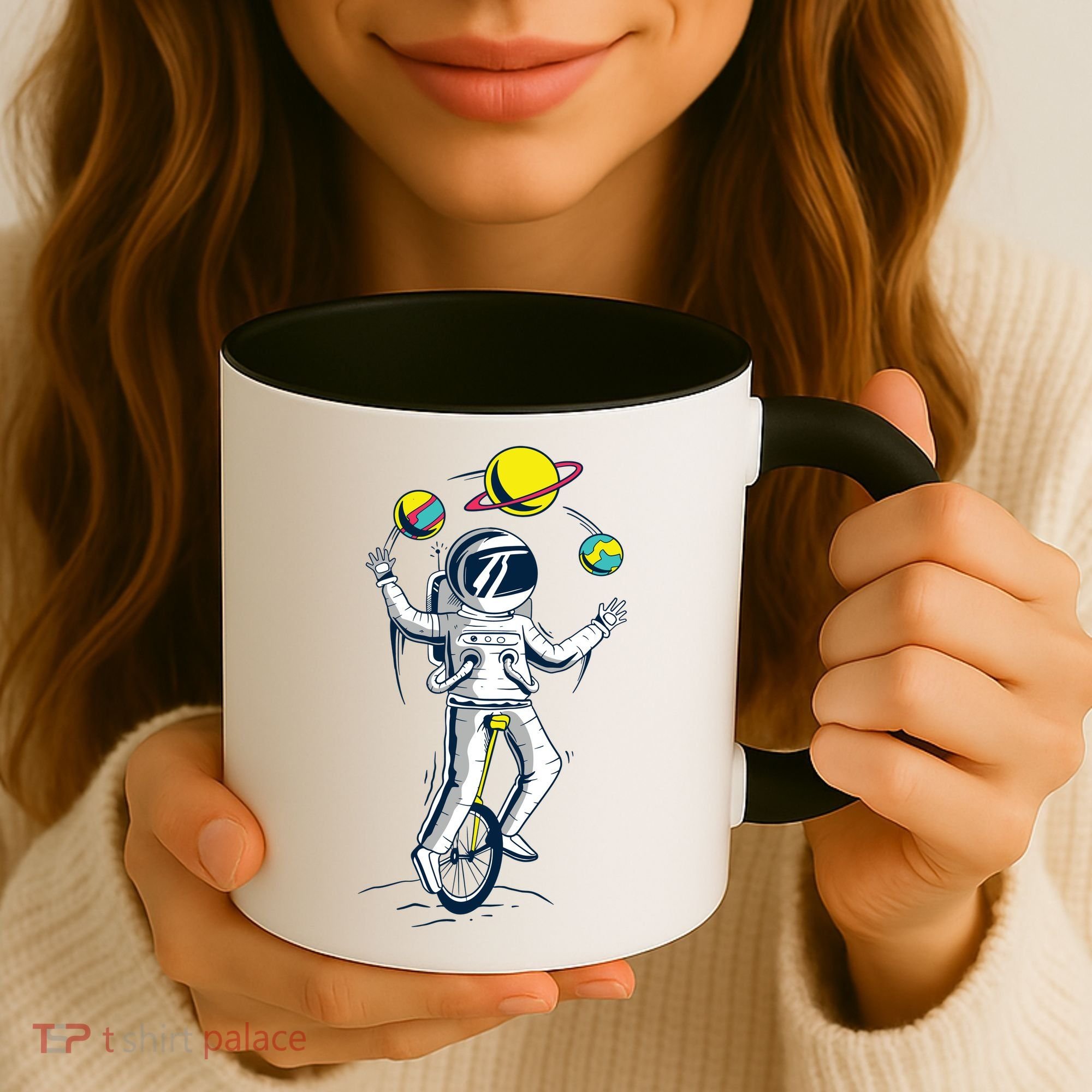 Astronaut Space Juggler Coffee Mug