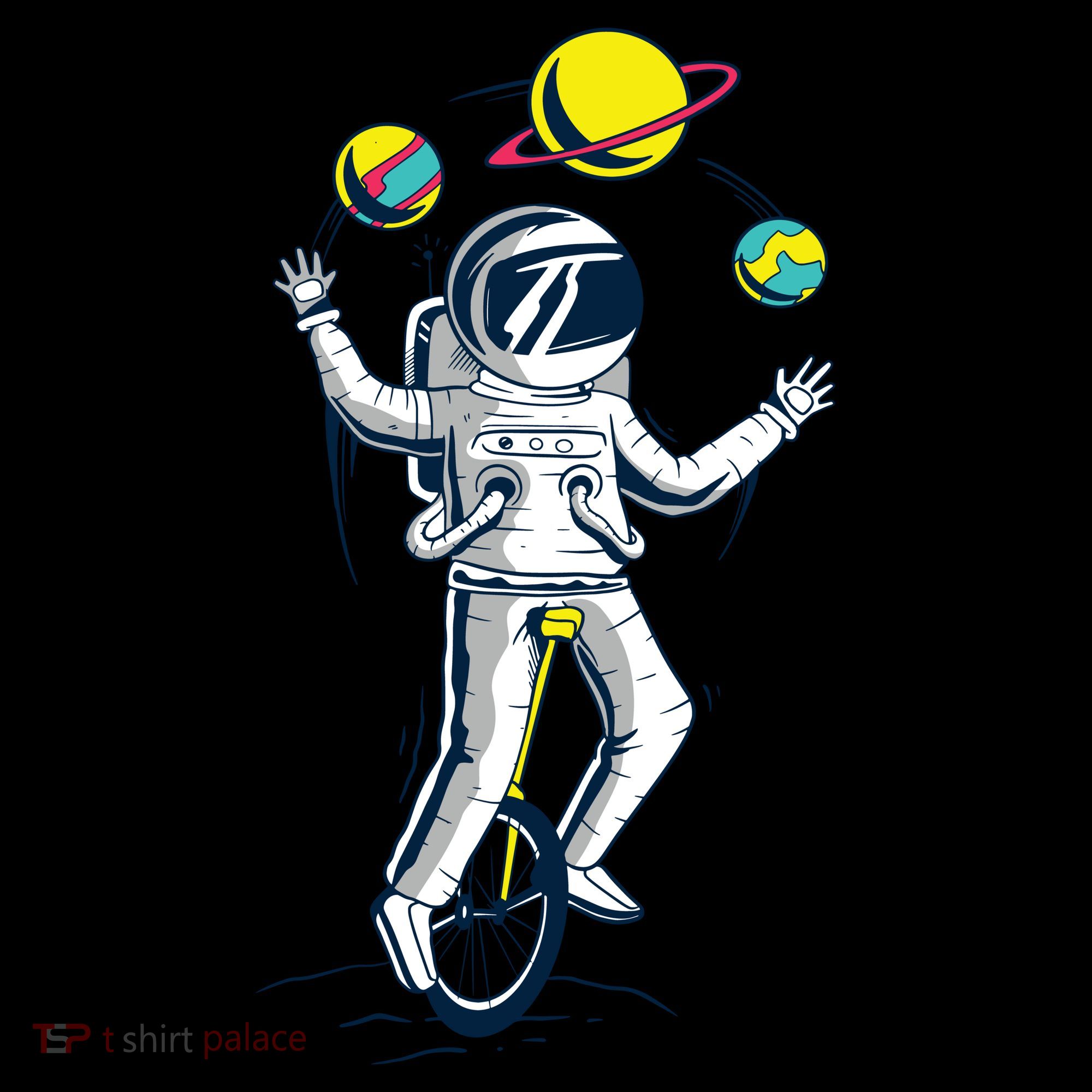 Astronaut Space Juggler Women's Hoodie