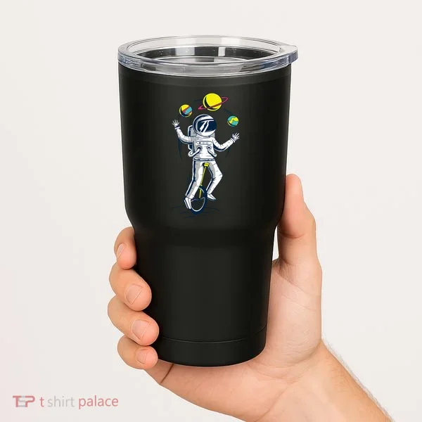 Astronaut Space Juggler Tumbler