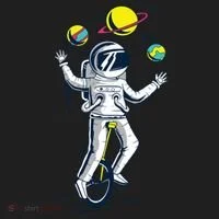 Astronaut Space Juggler Tumbler thumb 3