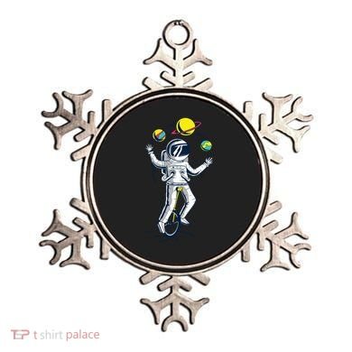 Astronaut Space Juggler Ornament