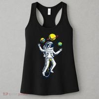 Astronaut Space Juggler Women's Tank Top thumb 3