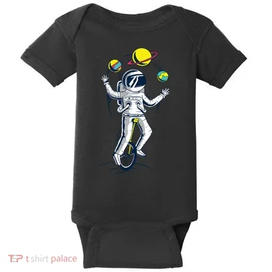 Astronaut Space Juggler Baby Bodysuit