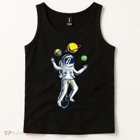 Astronaut Space Juggler Tank Top thumb 2