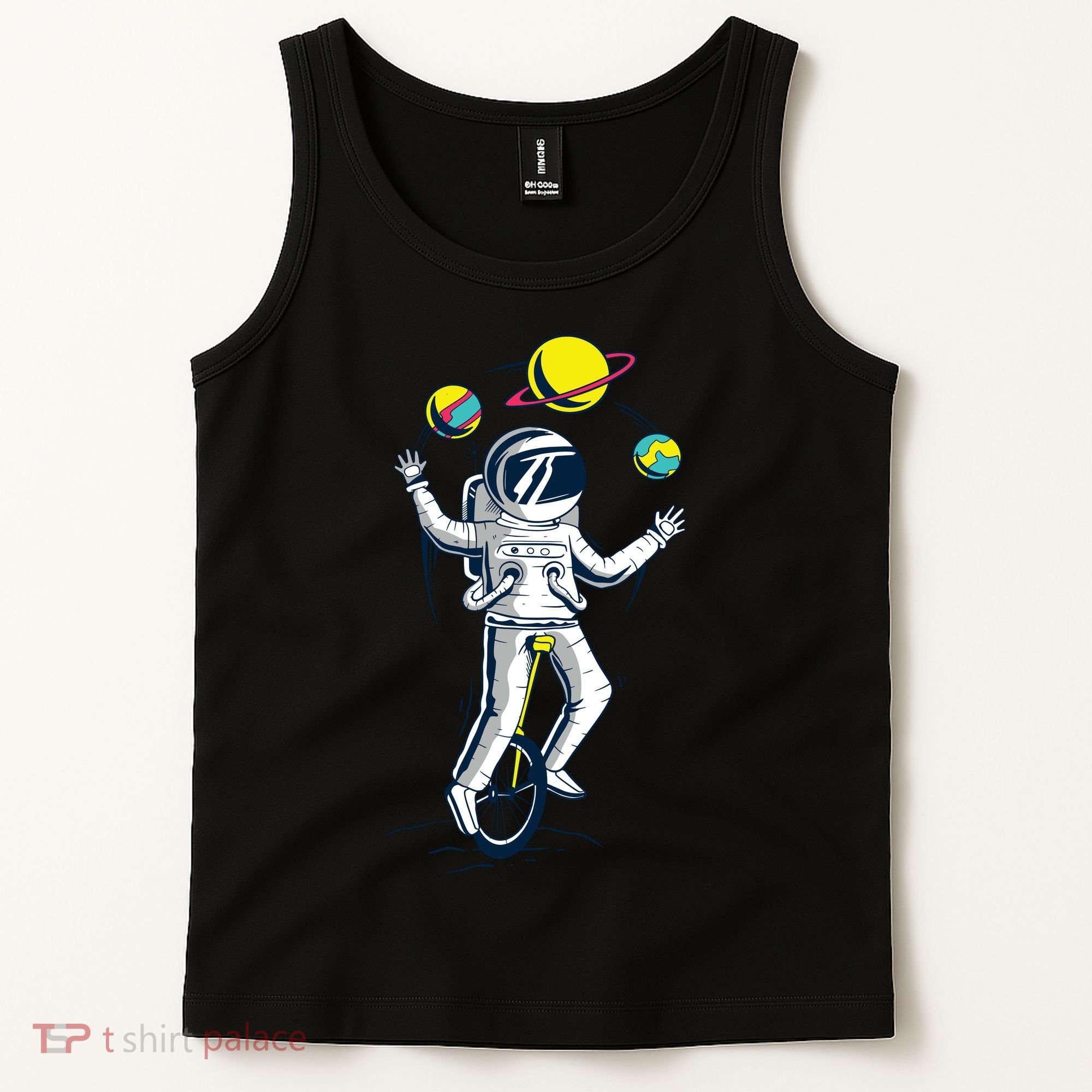 Astronaut Space Juggler Tank Top