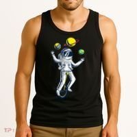 Astronaut Space Juggler Tank Top thumb 3