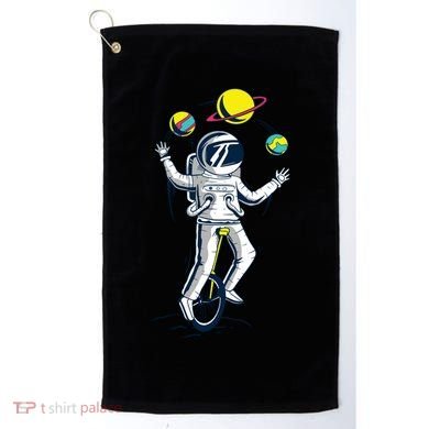 Astronaut Space Juggler Golf Towel