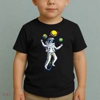 Astronaut Space Juggler Toddler T-Shirt thumb 2