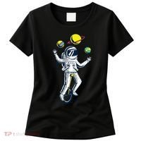 Astronaut Space Juggler Women's T-Shirt thumb 0