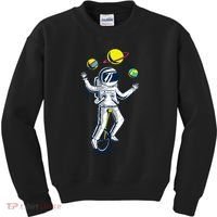 Astronaut Space Juggler Kids Sweatshirt thumb 0