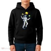 Astronaut Space Juggler Kids Hoodie thumb 4