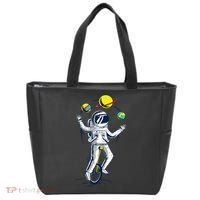 Astronaut Space Juggler Tote Bag thumb 0