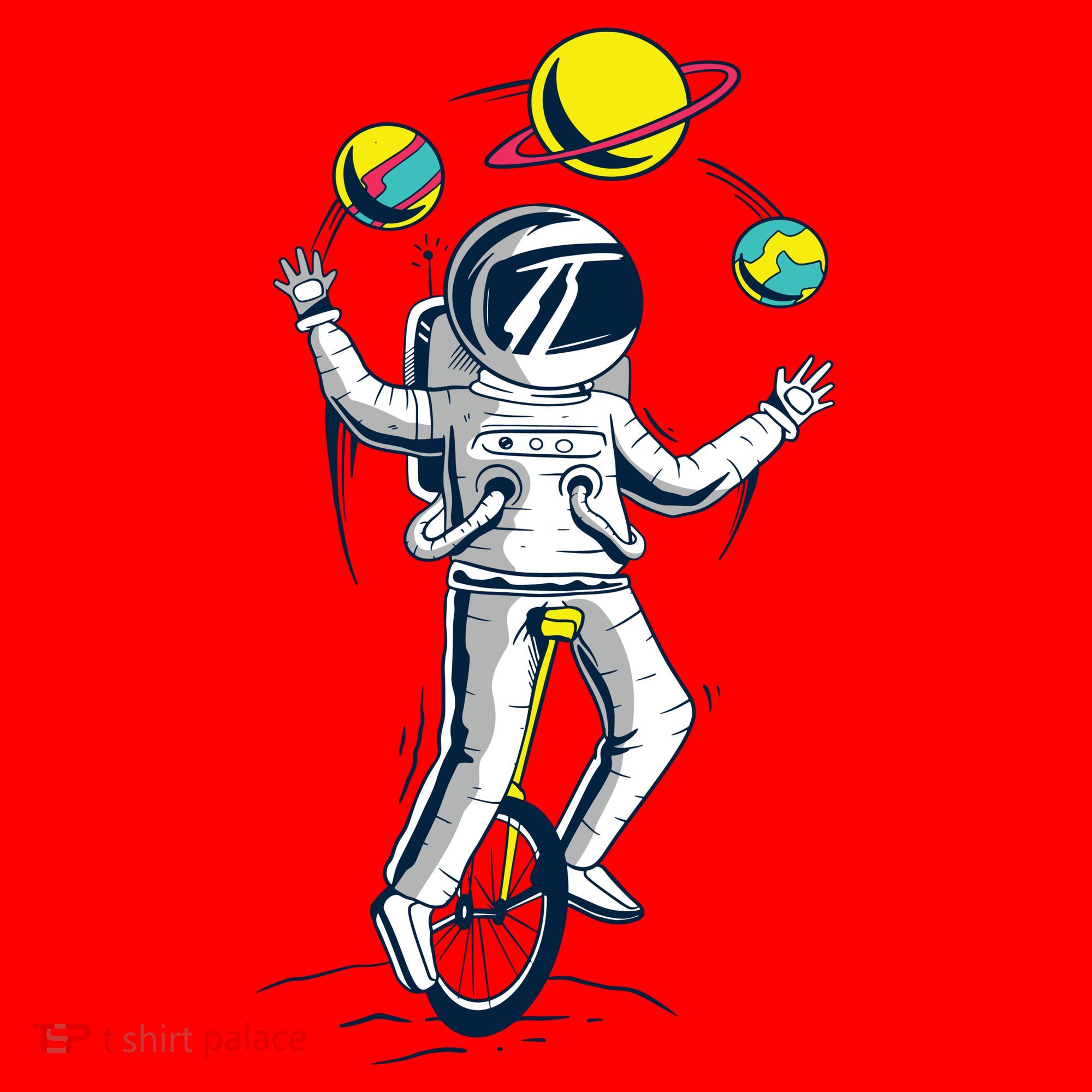 Astronaut Space Juggler Santa Hat