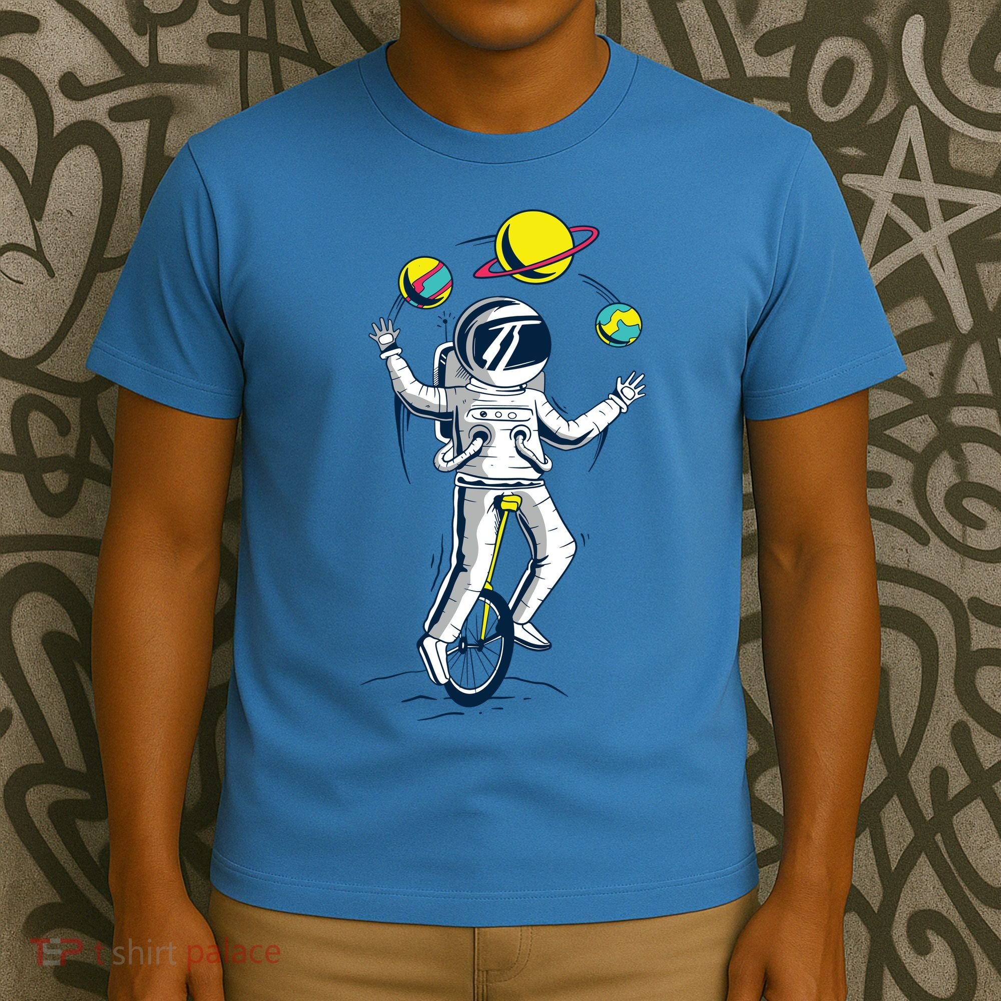 Astronaut Space Juggler T-Shirt