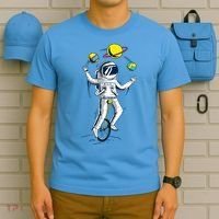 Astronaut Space Juggler T-Shirt thumb 5