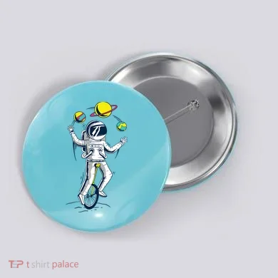 Astronaut Space Juggler Button