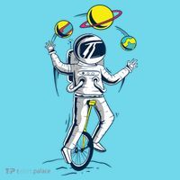 Astronaut Space Juggler Button thumb 1