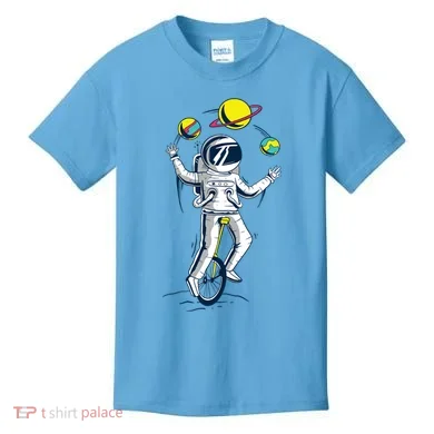 Astronaut Space Juggler Kids T-Shirt