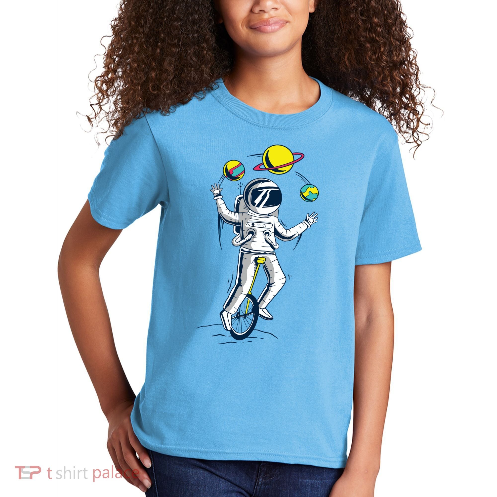 Astronaut Space Juggler Kids T-Shirt