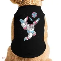 Astronaut Space Volleyball Doggie Tank thumb 0