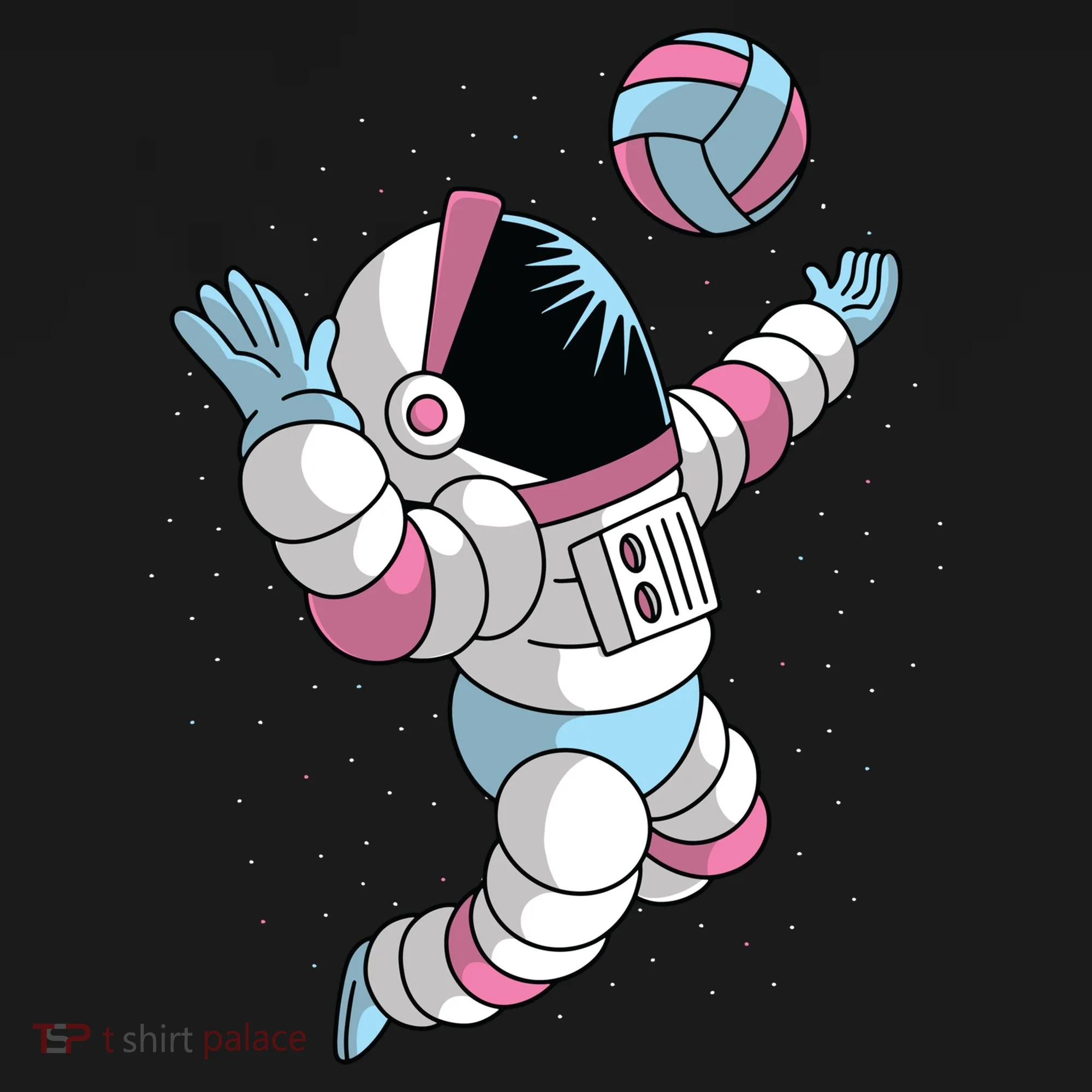 Astronaut Space Volleyball Doggie Tank