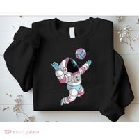 Astronaut Space Volleyball Sweatshirt thumb 2