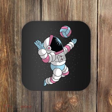 Astronaut Space Volleyball Coaster