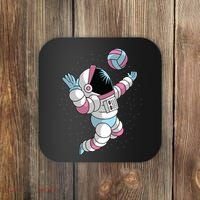 Astronaut Space Volleyball Coaster thumb 0