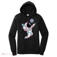Astronaut Space Volleyball Women's Hoodie thumb 0