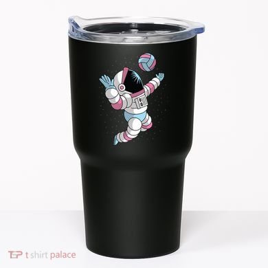 Astronaut Space Volleyball Tumbler