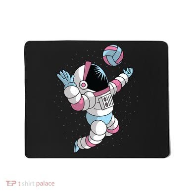 Astronaut Space Volleyball Mousepad