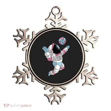 Astronaut Space Volleyball Ornament