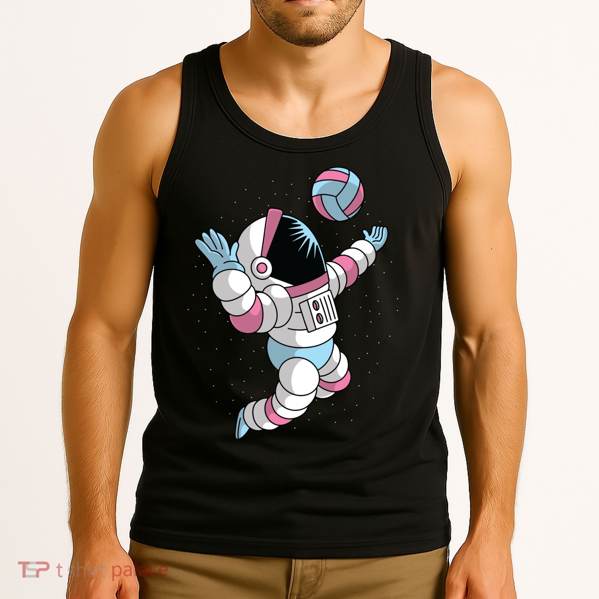 Astronaut Space Volleyball Tank Top