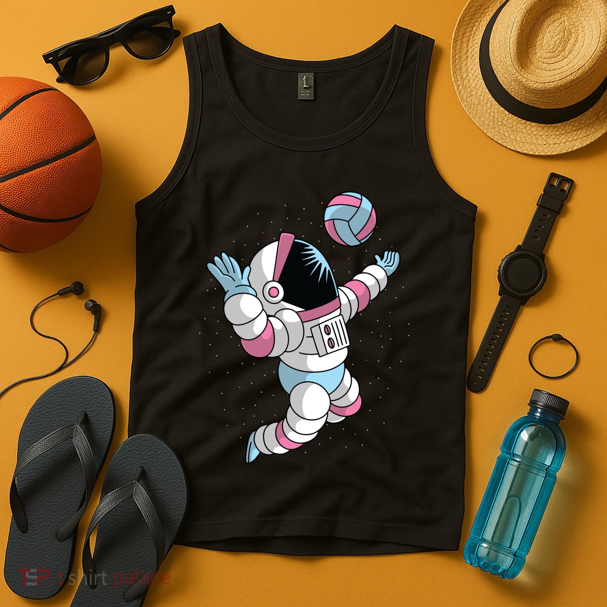 Astronaut Space Volleyball Tank Top