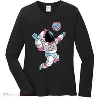Astronaut Space Volleyball Women's Long Sleeve Shirt thumb 0