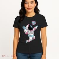 Astronaut Space Volleyball Women's T-Shirt thumb 4