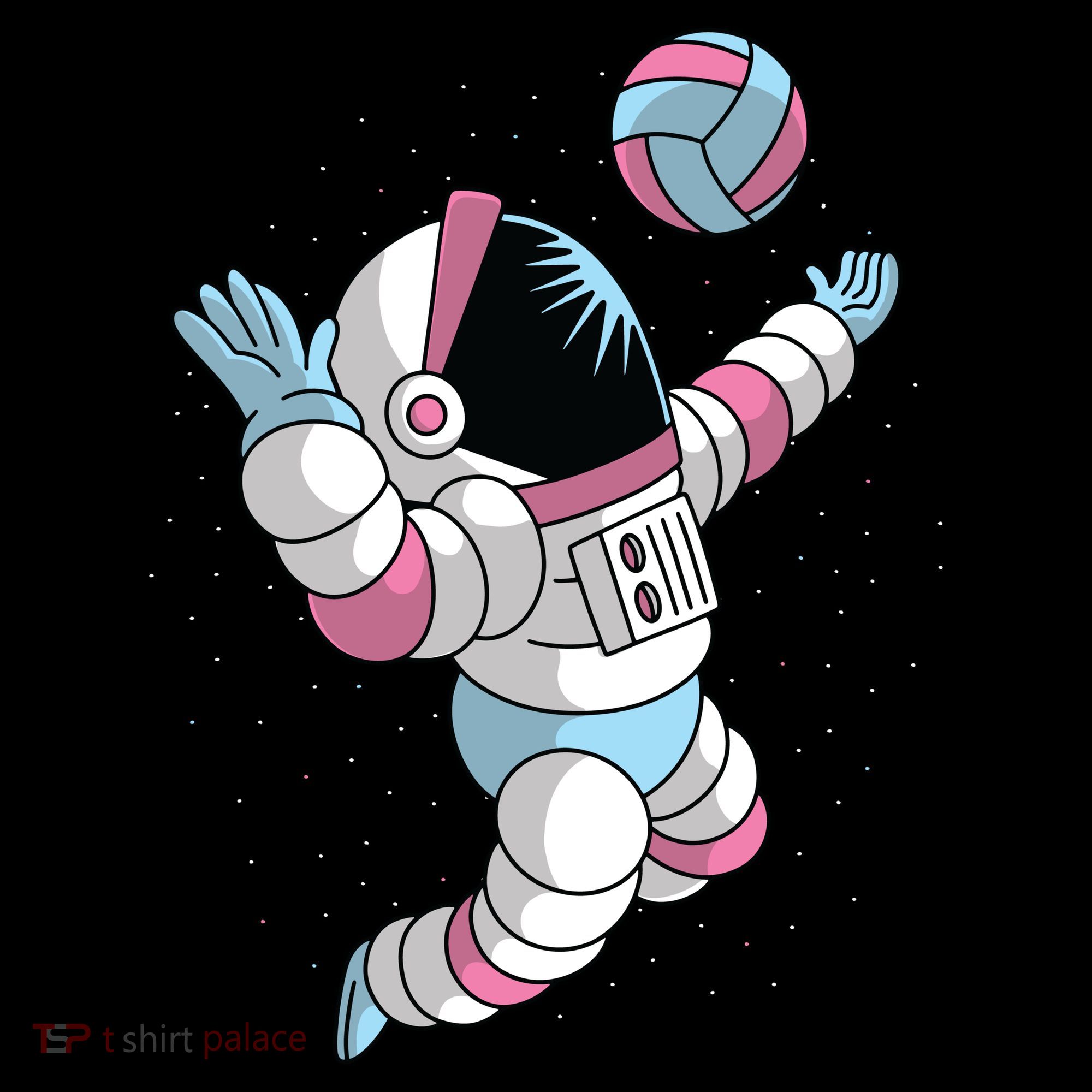 Astronaut Space Volleyball Women's T-Shirt
