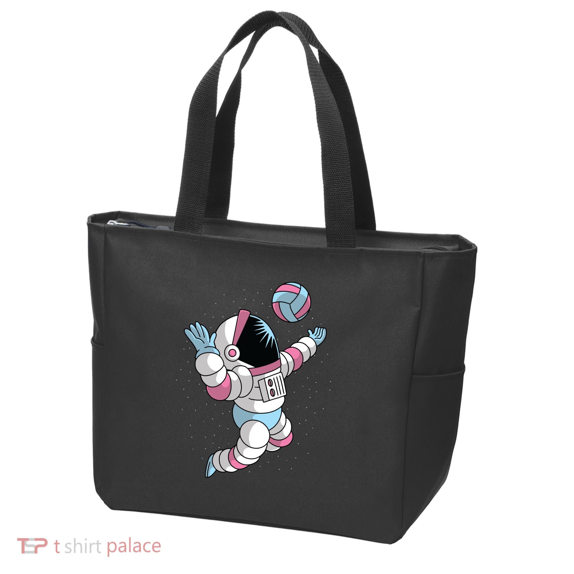 Astronaut Space Volleyball Tote Bag