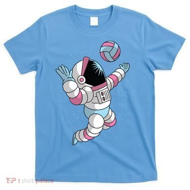 Astronaut Space Volleyball T-Shirt