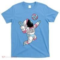 Astronaut Space Volleyball T-Shirt thumb 0