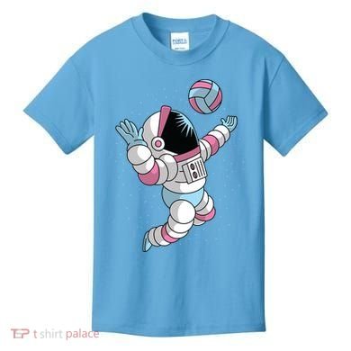 Astronaut Space Volleyball Kids T-Shirt