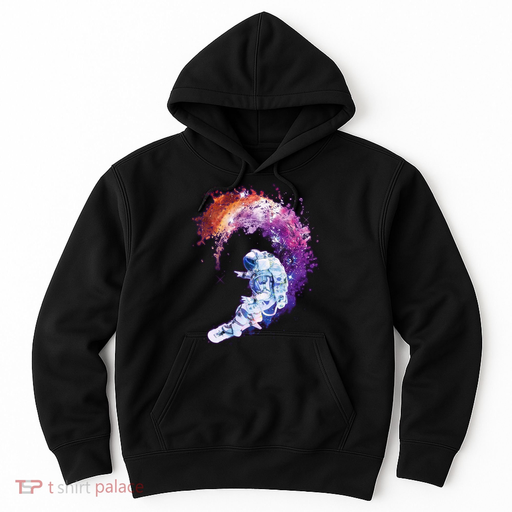 Astronaut Surfing Hoodie