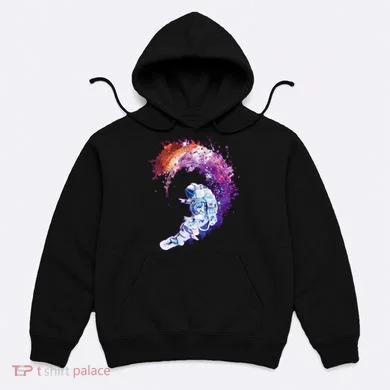 Astronaut Surfing Hoodie