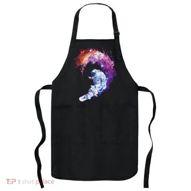 Astronaut Surfing Apron