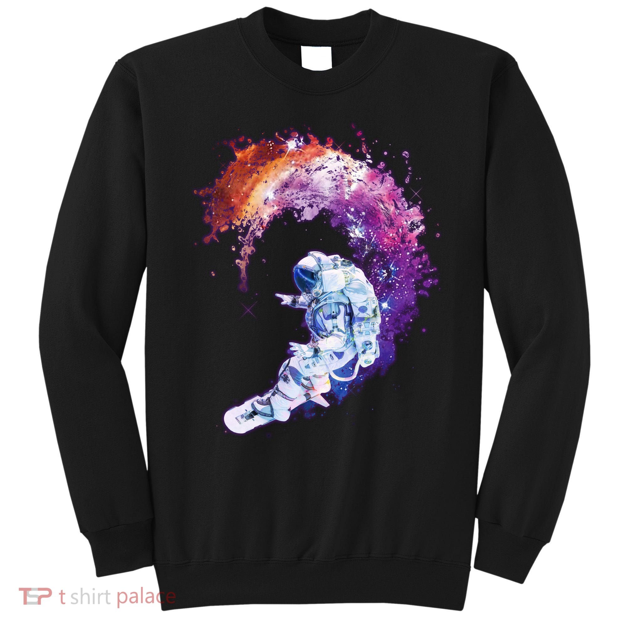 Astronaut Surfing Sweatshirt
