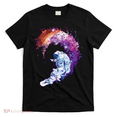 Astronaut Surfing T-Shirt