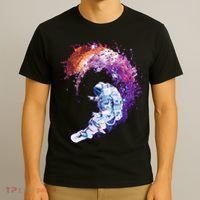Astronaut Surfing T-Shirt thumb 3