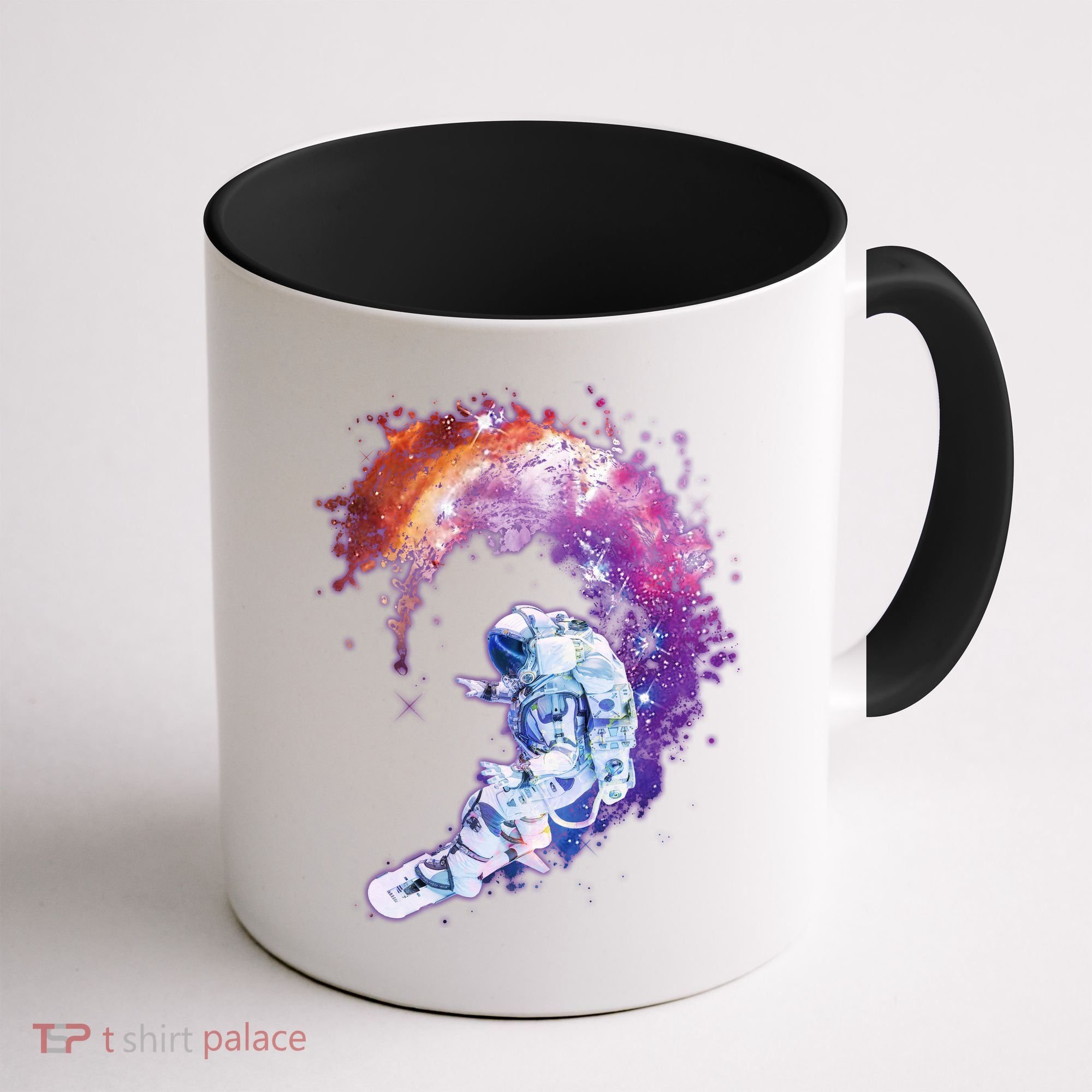 Astronaut Surfing Coffee Mug
